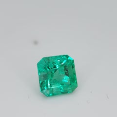 GIA Certified 2.33ct Colombian Emerald, Emerald Cut, Unisex, 1990