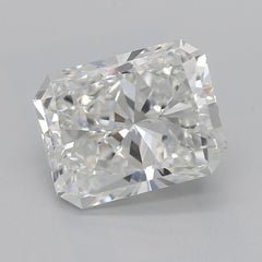 GIA Certified 2.38 Carat Celtic Knot Radiant Solitaire Diamond Ring