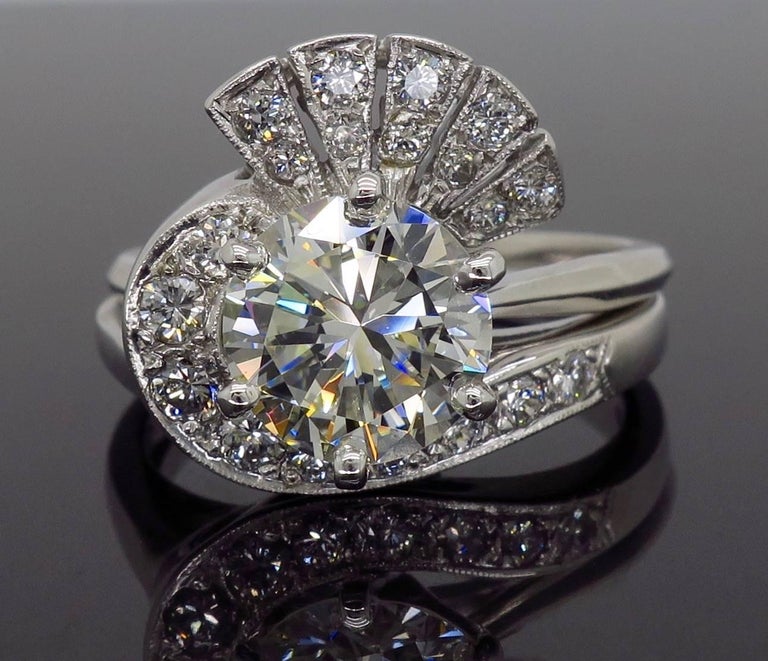 GIA Certified 2.38 Carat Diamond Engagement Ring with ...