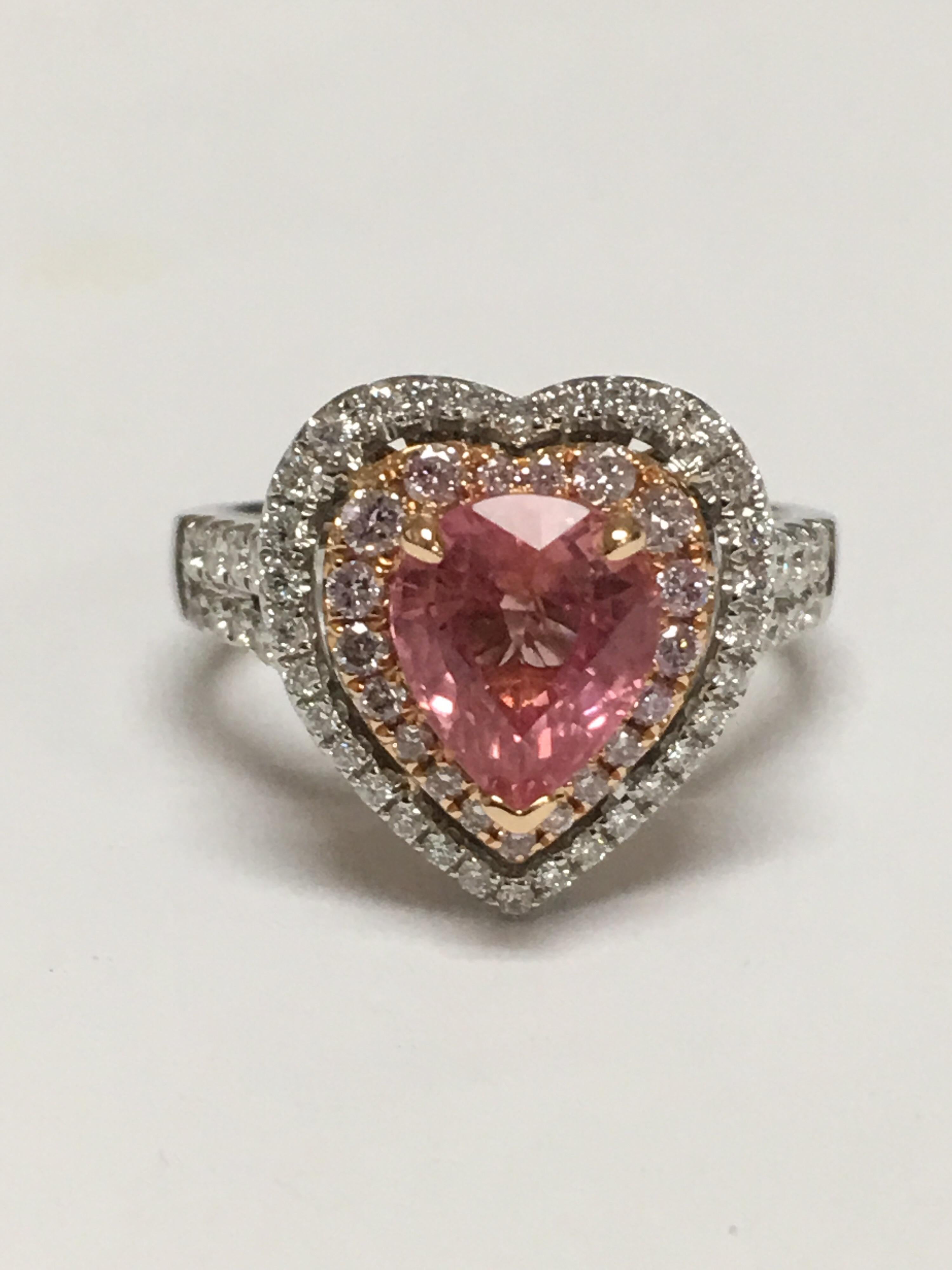 padparadscha sapphire gia