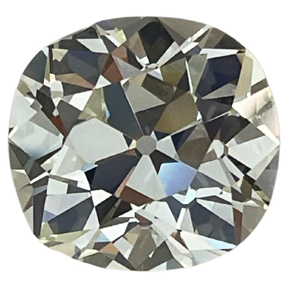 Diamante talla antigua de 24 quilates certificado por la Gia.