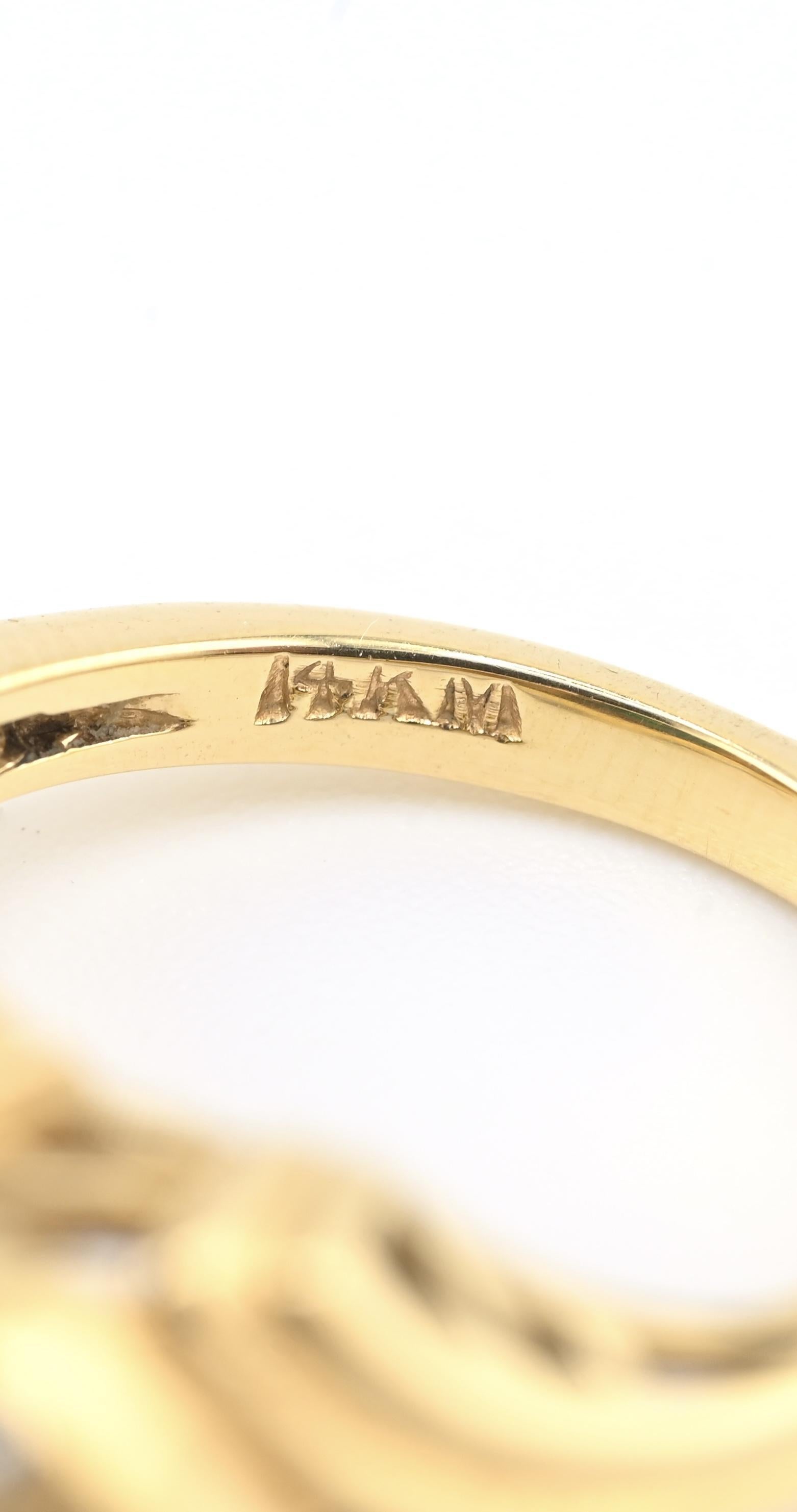 Bague en or jaune 14K certifiée GIA 2,40ct Opale noire naturelle et diamant Pour femmes en vente