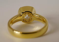 GIA Certified 2.41 Carats Old European Cut solitaire