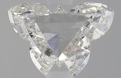 GIA-Certified 2.43 Carat Butterfly Cut Diamond H Color I1 Clarity Loose Diamond
