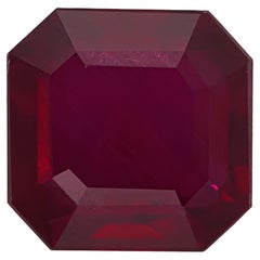 GIA Certified 2.49 Carat Natural Unheated Mozambique Ruby