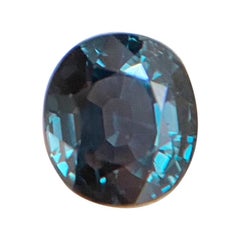 GIA Certified 2.49ct Colour Change Sapphire Blue Purple Untreated Oval Cut Gem
