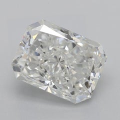 GIA Certified 2.5 ct Radiant Chevron Halo Floral Filigree Diamond Ring