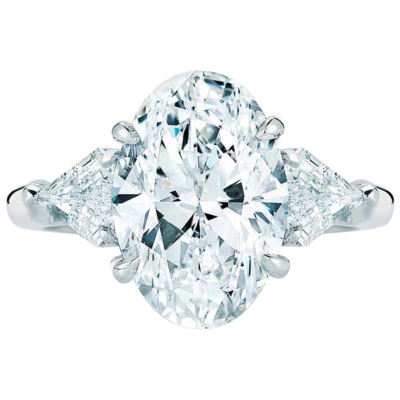 2.75 Carat Edwardian ThreeStone Diamond Ring at 1stDibs