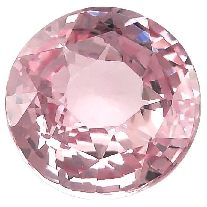 GIA Certified 2.50 Carats Unheated Pink Sapphire  For Sale