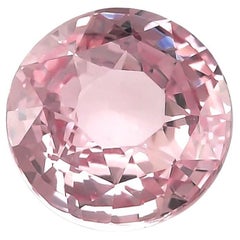 GIA Certified 2.50 Carats Unheated Pink Sapphire 