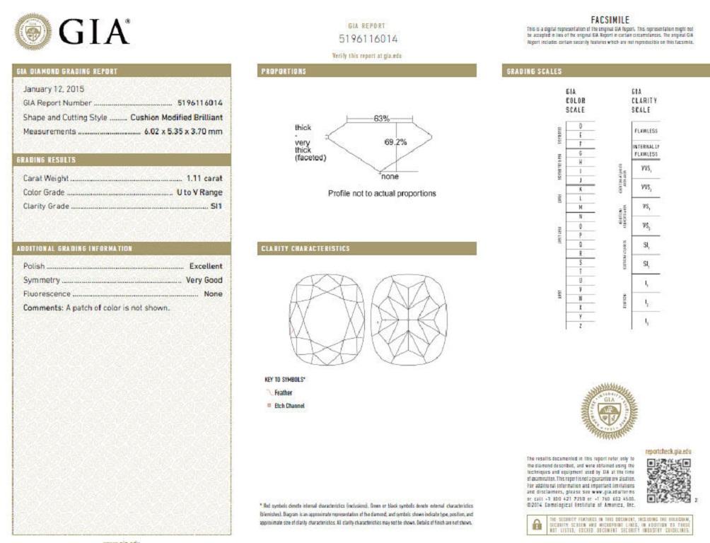 GIA-zertifizierter 2,51 Karat gelber Diamantring mit Kissenschliff 18 Karat im Zustand „Neu“ im Angebot in New York, NY