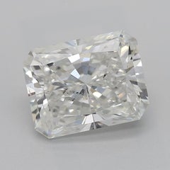 GIA Certified 2.51 Carat Solitaire Radiant Halo Infinity Diamond Ring