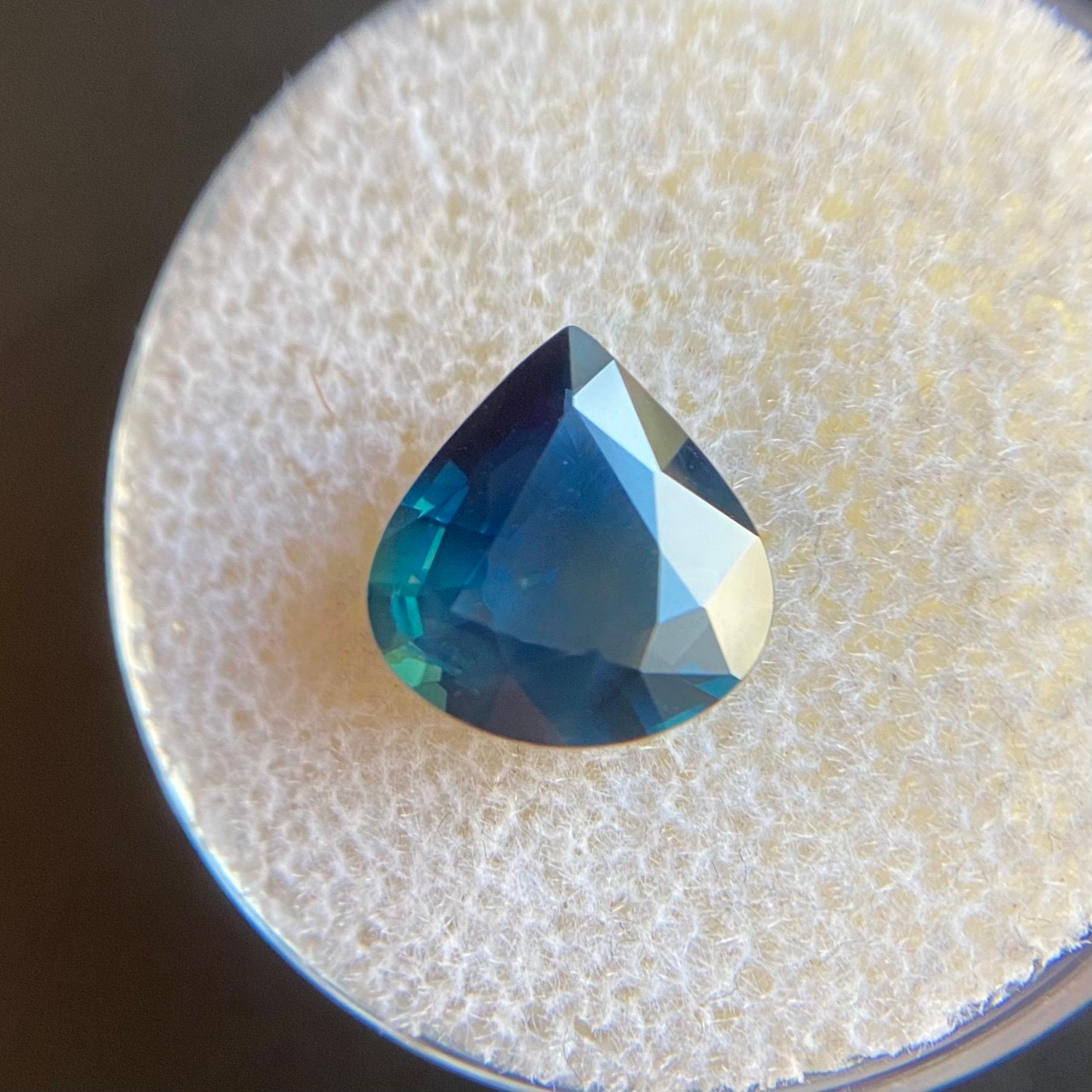 Fine Untreated Greenish Blue Sapphire Gemstone.

Fine quality unheated sapphire with a beautiful and unique greenish blue colour. Fully certified by GIA confirming stone as natural and untreated. Very rare for natural sapphires.

2.51 Carat with
