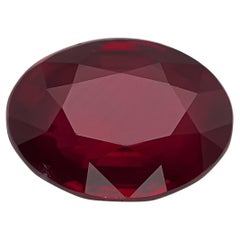 GIA Certified 2.52 Carat Natural Unheated Mozambique Ruby