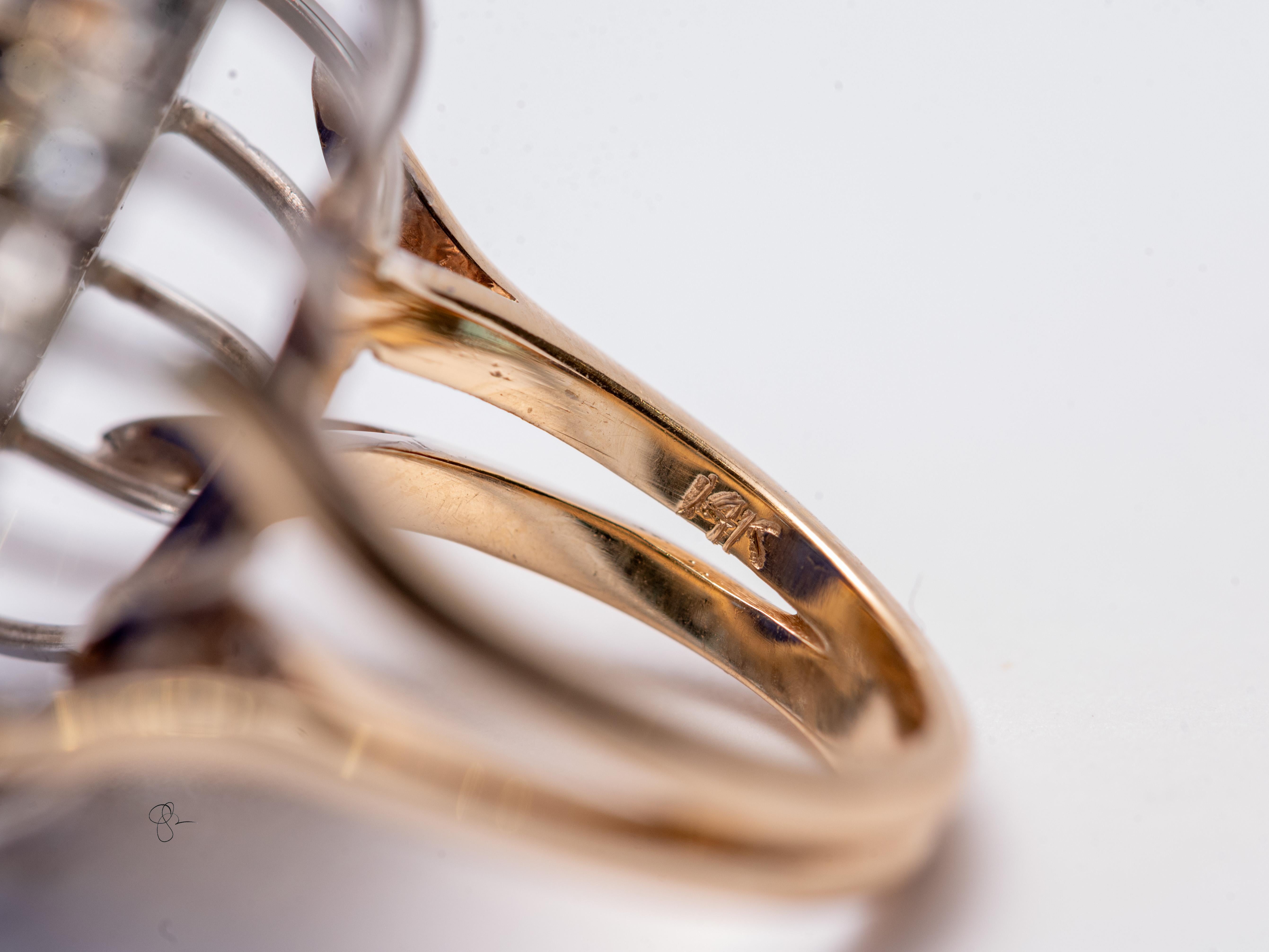 Bague cocktail saphir étoilé et diamant certifié GIA 25,21 carats Natura Burmal en vente 2