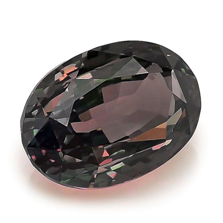  Pierre alexandrite naturelle de 2,53 carats certifiée par le GIA Unisexe en vente