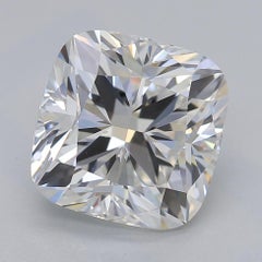 Collana con ciondolo aureolato con diamante rotondo certificato GIA da 2,53 carati in oro bianco