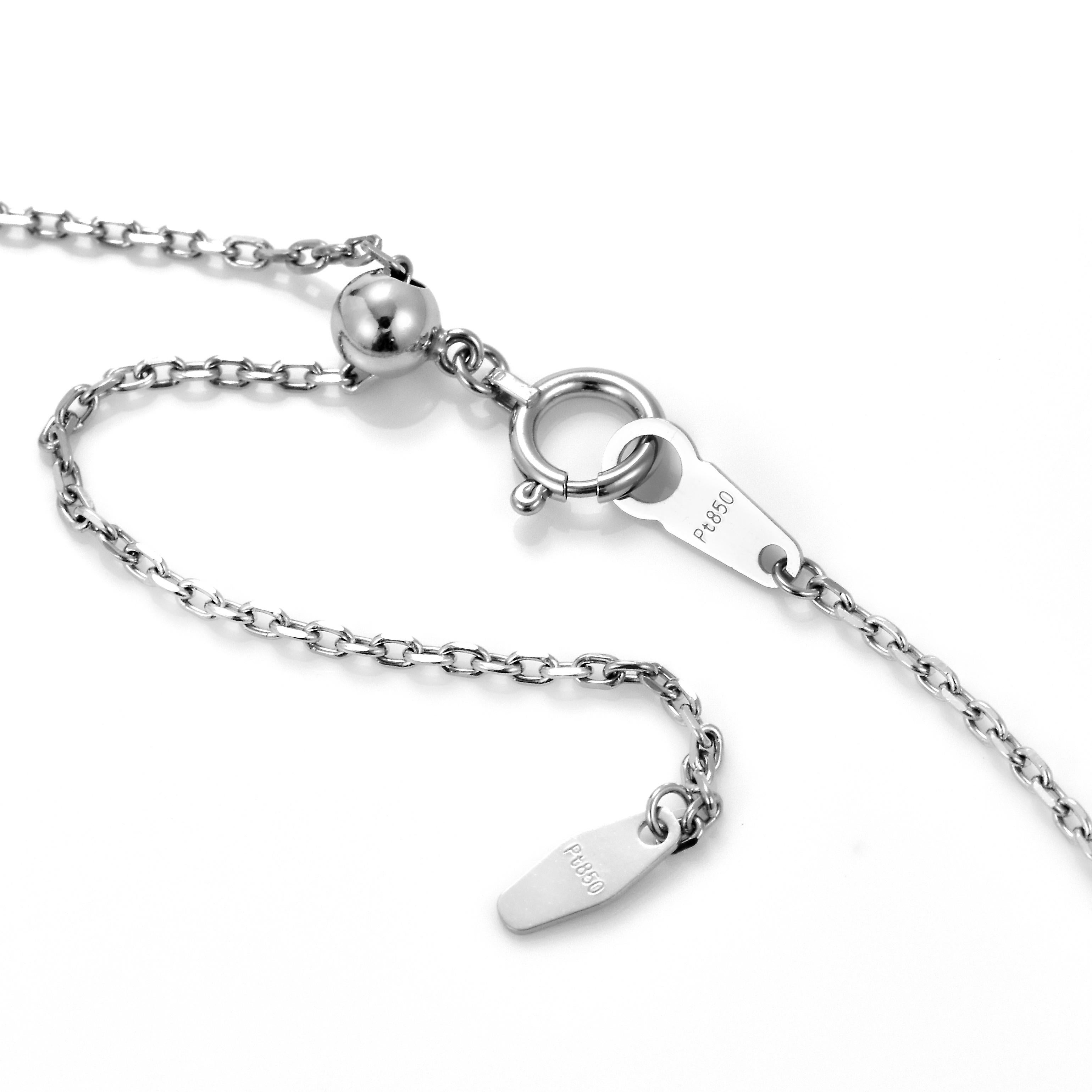 Pendentif en platine avec émeraude colombienne naturelle de 2,55 carats certifiée par le GIA en vente 2