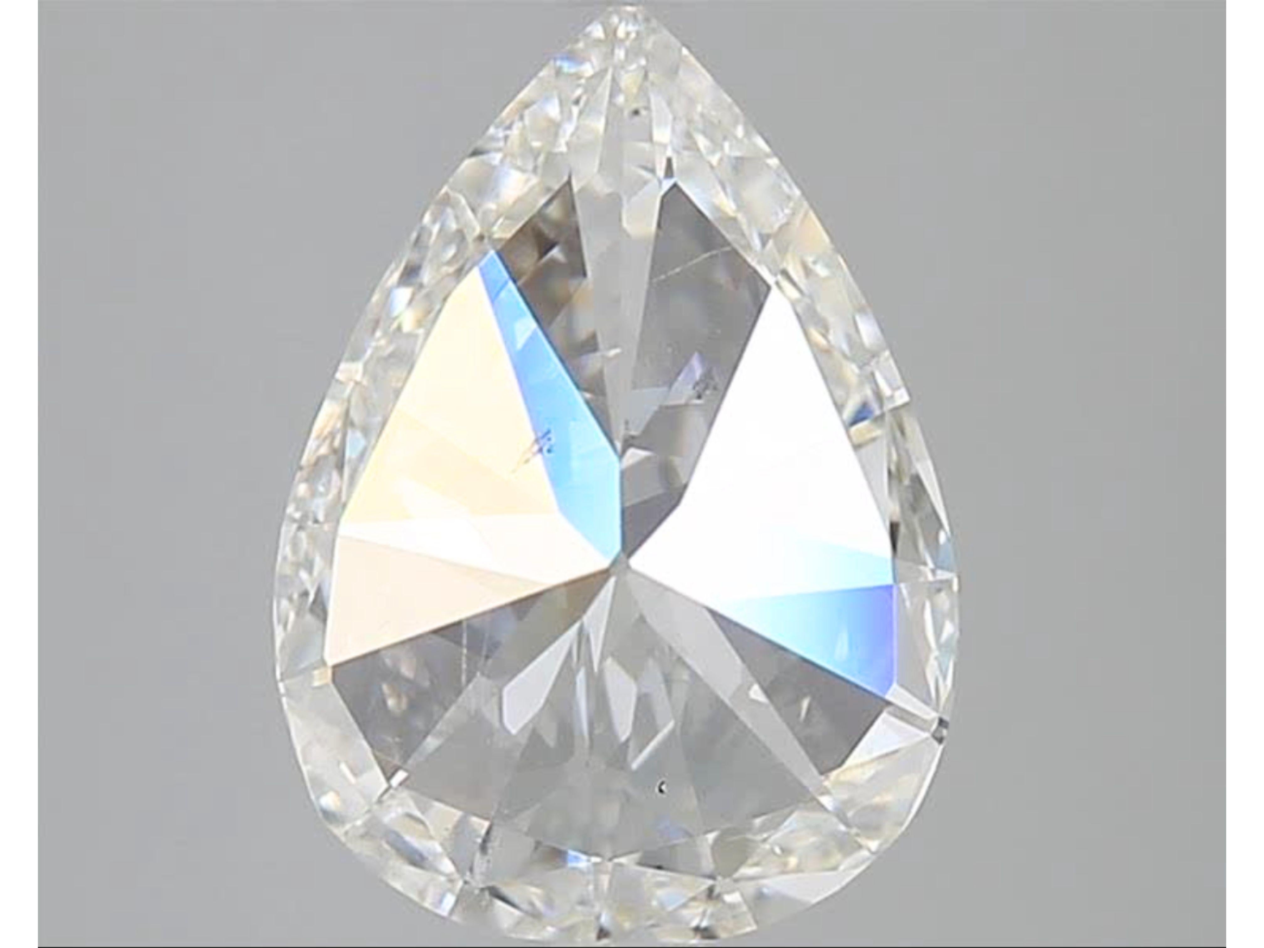 GIA Certified 2.58 Carat, I Color, SI1 Clarity, Pear Cut Loose Natural Diamond In New Condition For Sale In Miami, FL