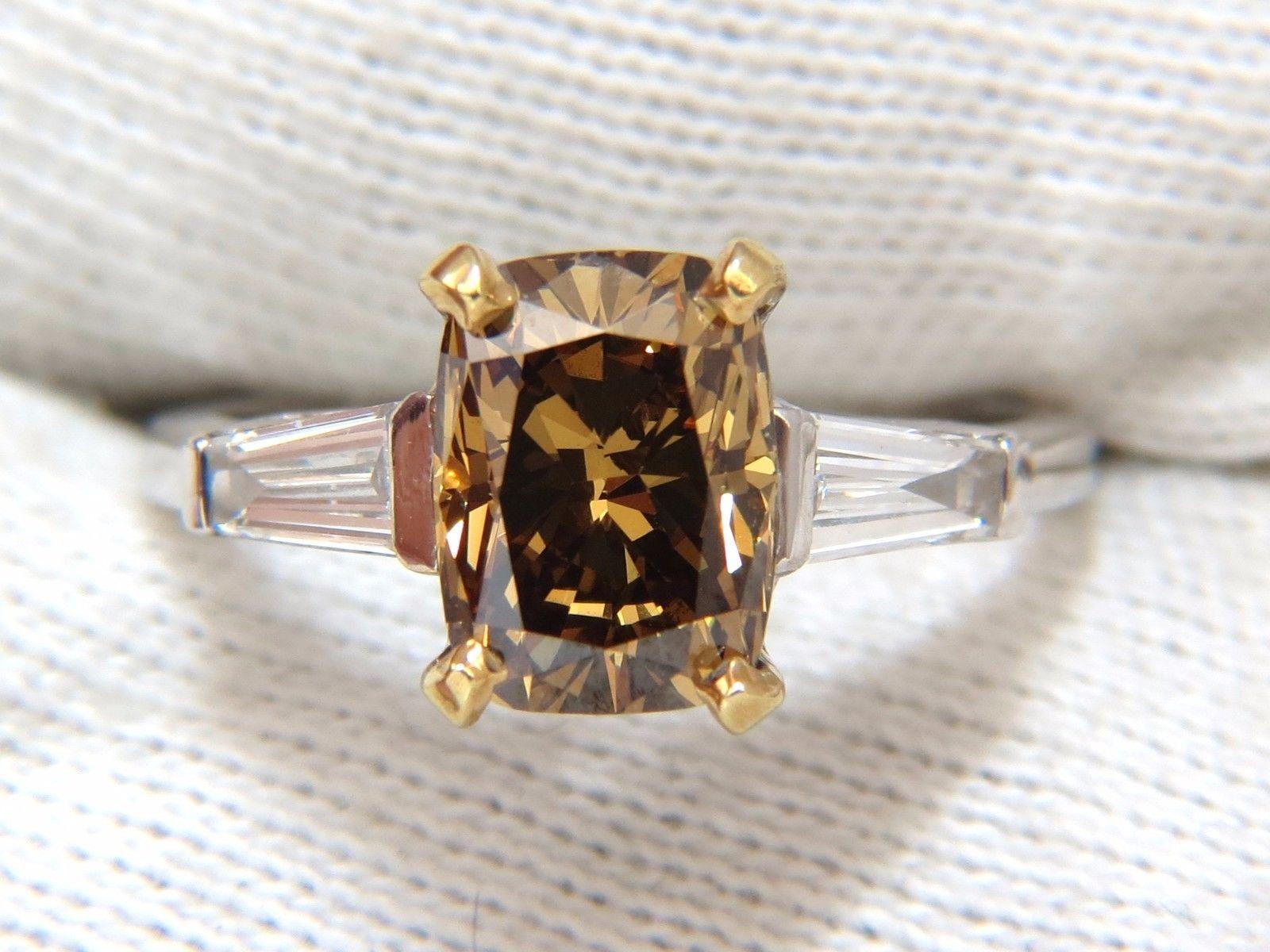 fancy yellowish brown diamond