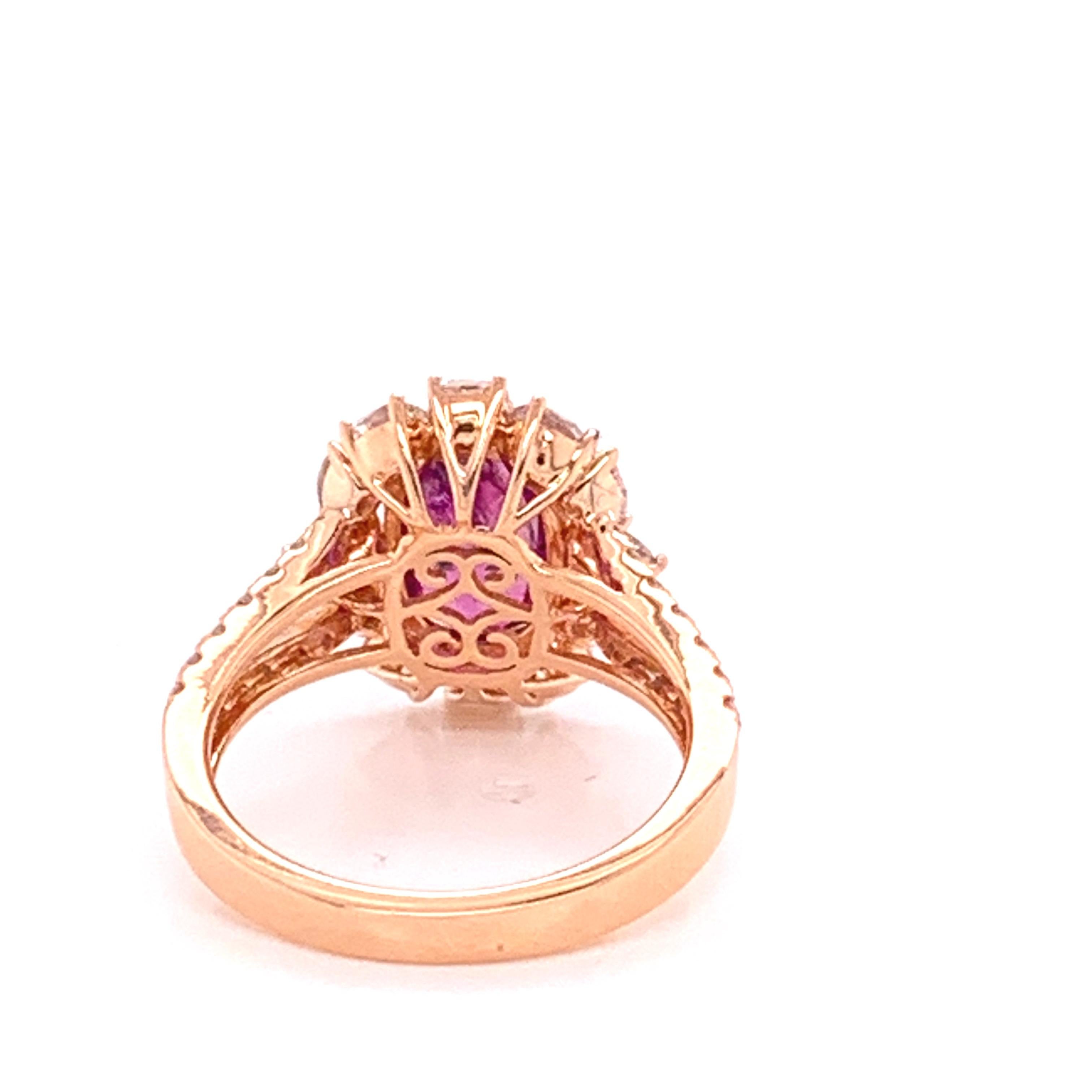 kashmir pink sapphire