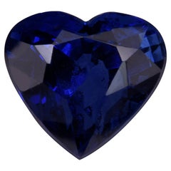 Natural Blue Sapphire Gemstone 2.62 carats with GIA Report