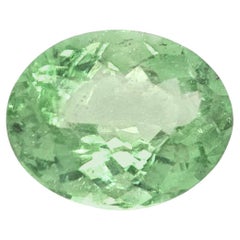 GIA Certified 2.62 Carat Mozambique Paraiba Tourmaline, Yellowish Green Gemstone