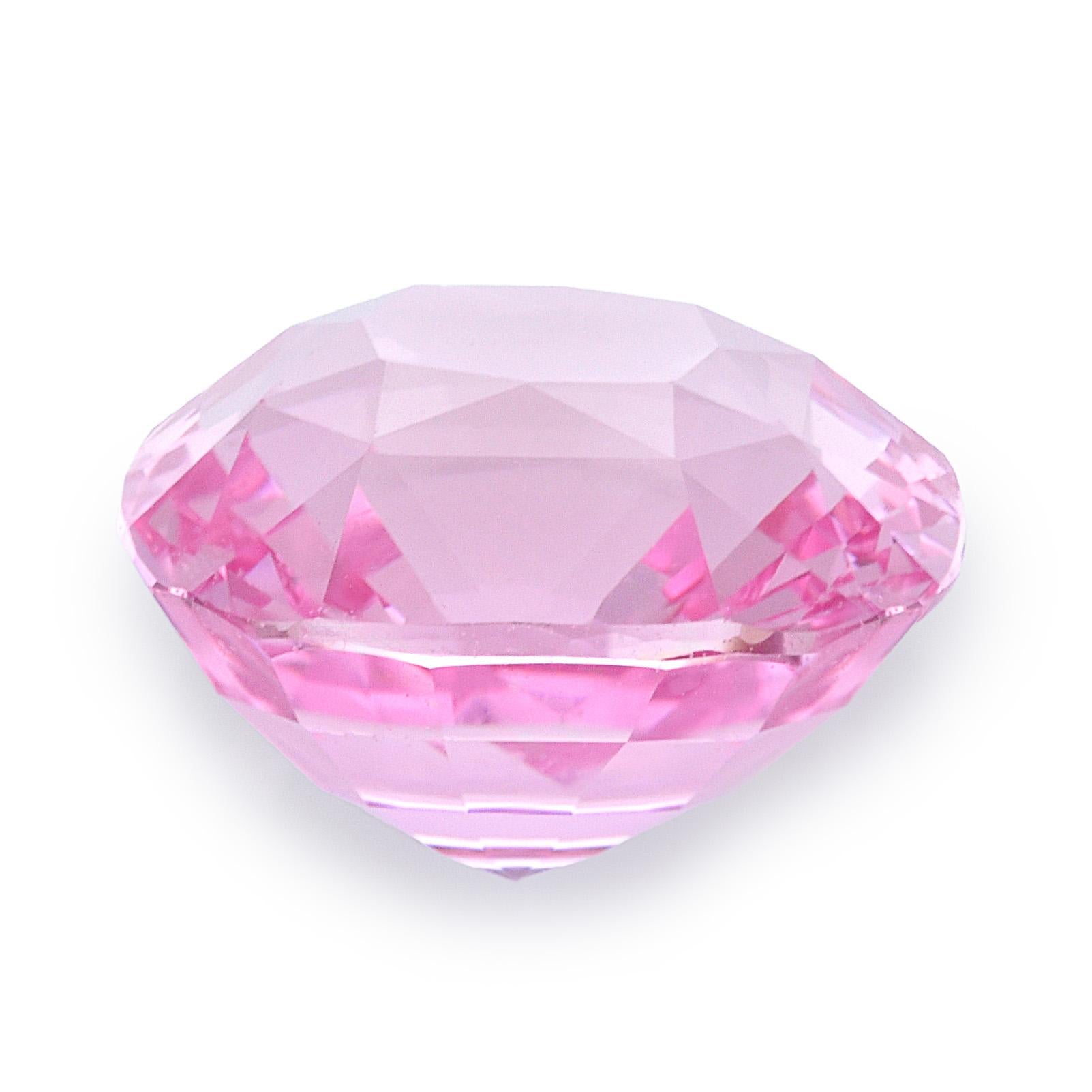 Mixed Cut Natural Purple-Pink Sapphire Gemstone 2.67 carats with GIA Report For Sale