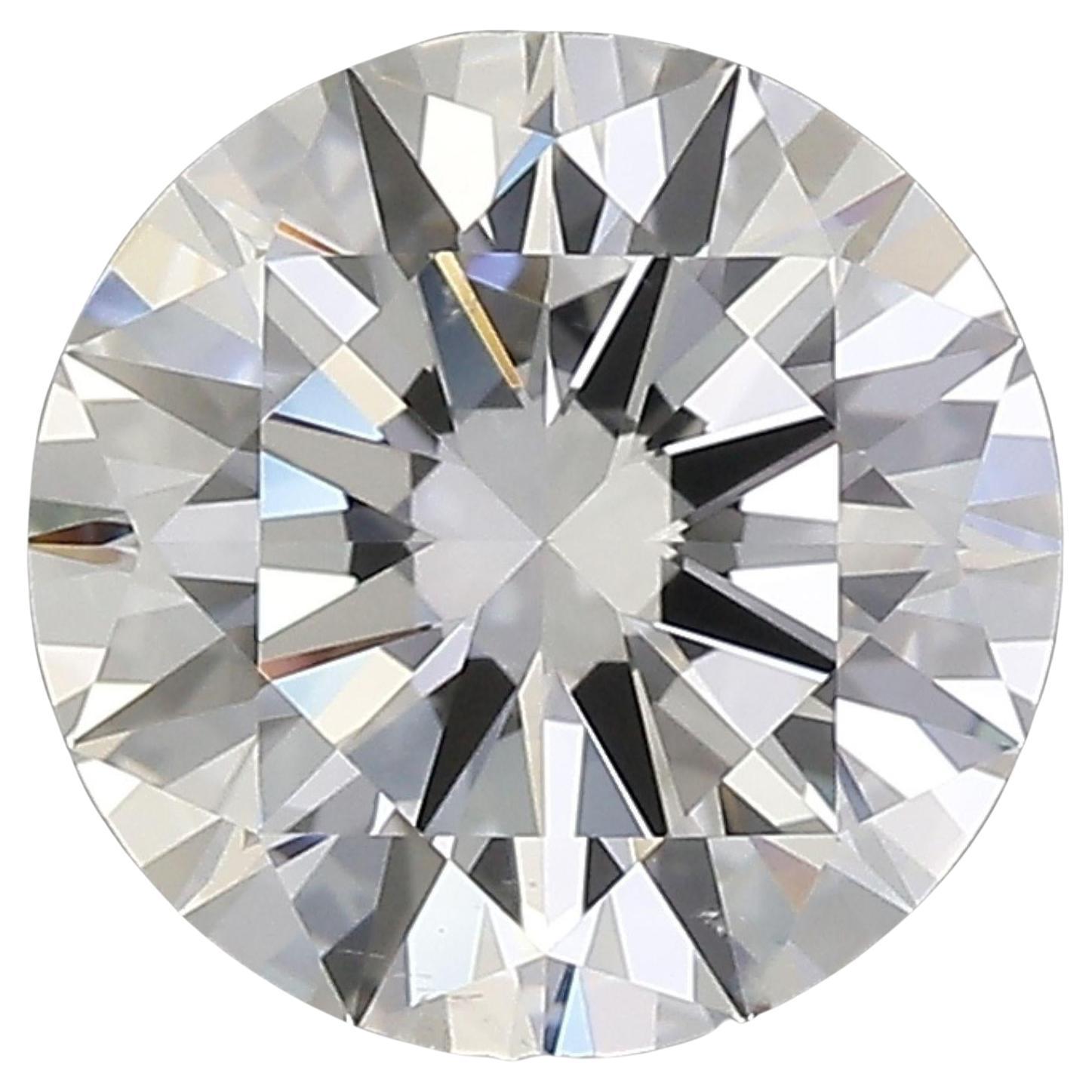 GIA Certified 2.68 Carat Round Cut H Color SI1 Clarity Loose Diamond