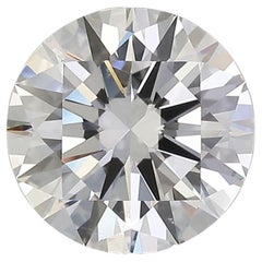 GIA Certified 2.68 Carat Round Cut H Color SI1 Clarity Loose Diamond