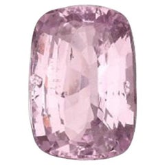 GIA Certified 2.68ct No Heat Pink Natural Cushion Sapphire