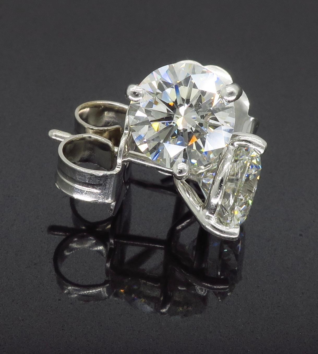 1 3 carat diamond earrings actual size