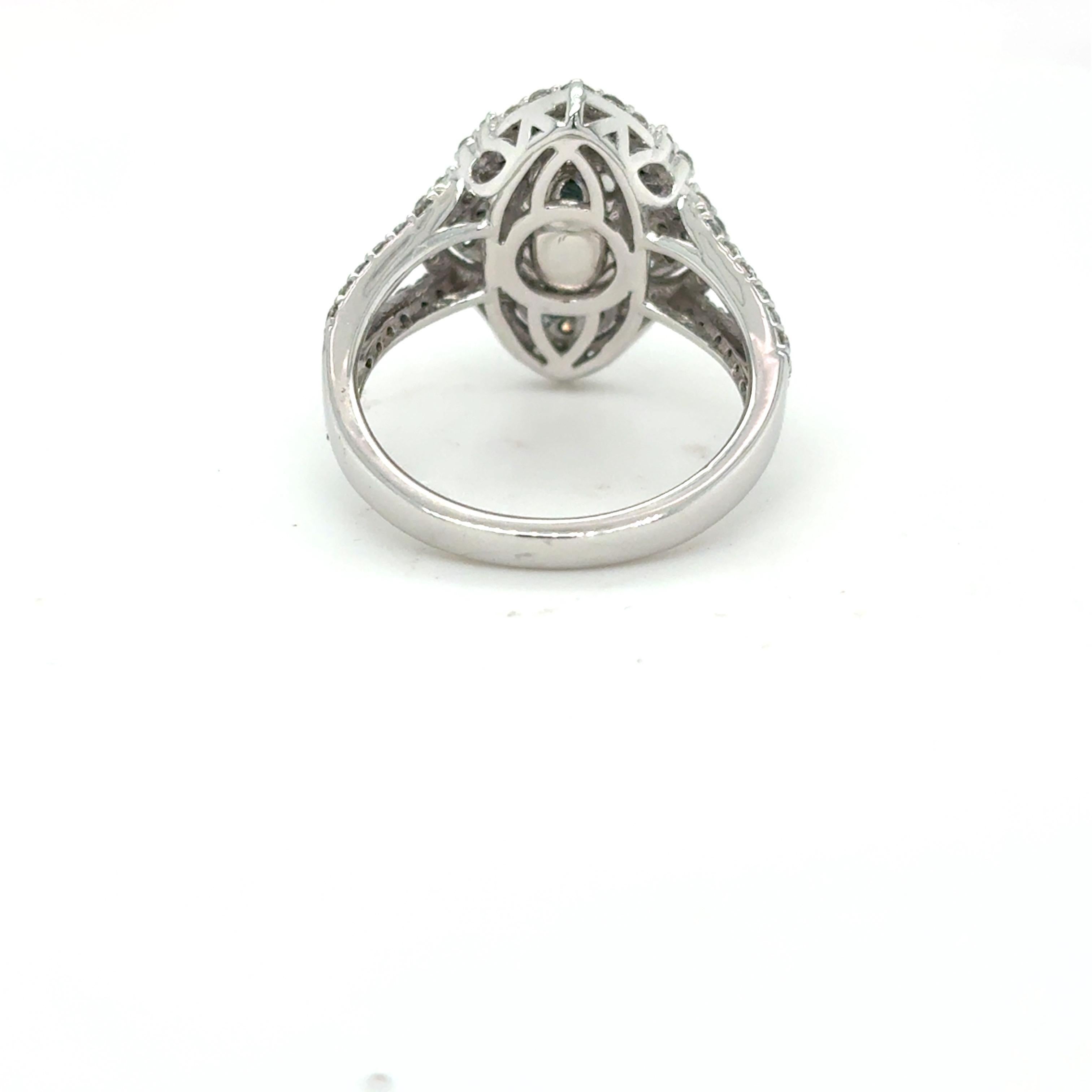 Anello di diamanti con zaffiro rosa viola con taglio ovale certificato GIA da 2,77 carati In condizioni Nuovo in vendita a Trumbull, CT
