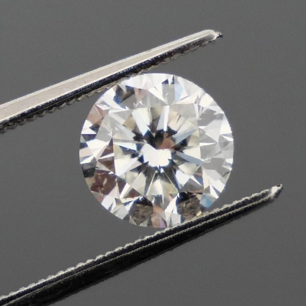 GIA Certified 2.78ct Round Natural Brilliant Cut Loose Diamond I, SI2 en Excelente estado para la venta en Carmel By The Sea, CA