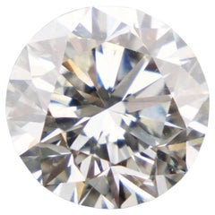 GIA Certified 2.78ct Round Natural Brilliant Cut Loose Diamond I, SI2