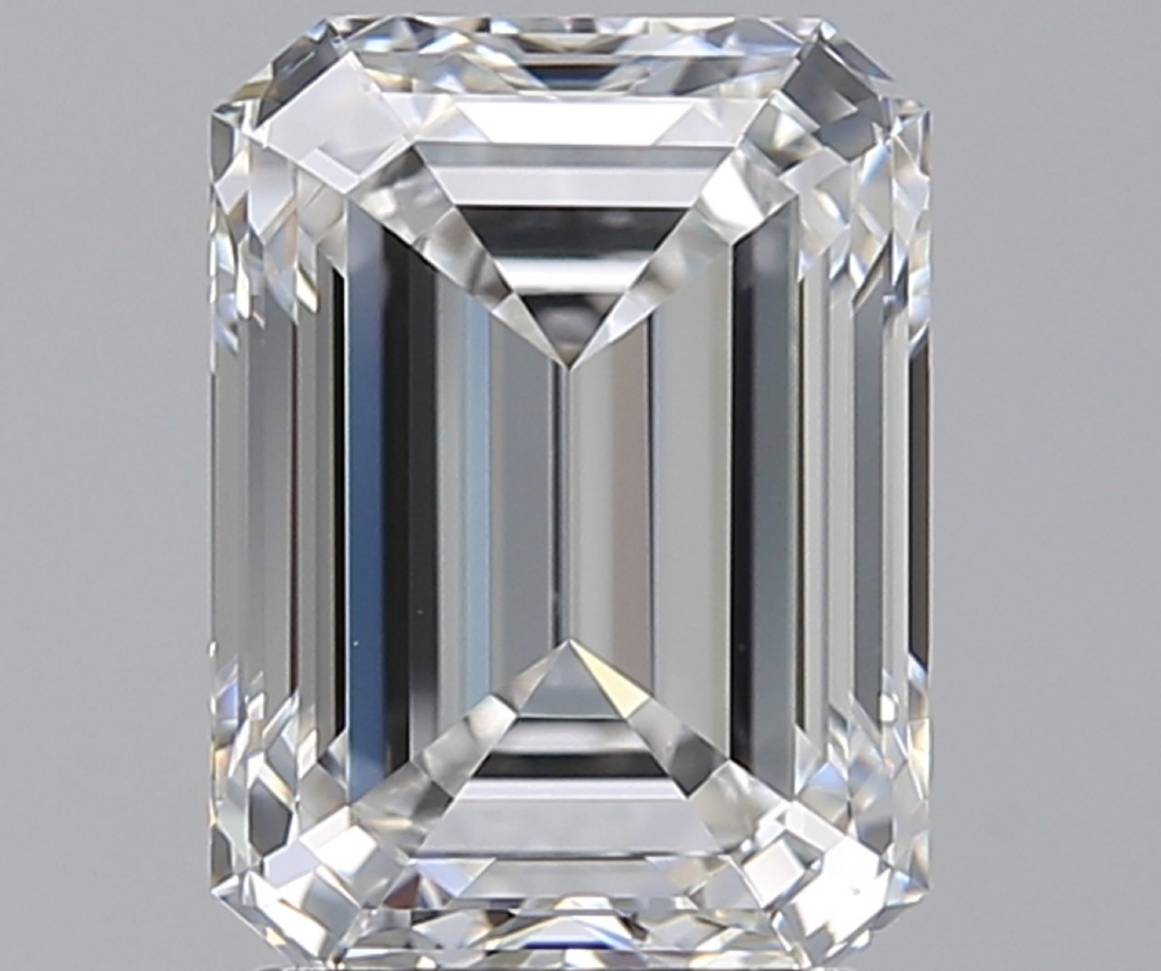 GIA Certified 3.65 Carat Emerald Cut Diamond Ring 
color is e
clarity is vvs2
The main stone weights 3.01 carats