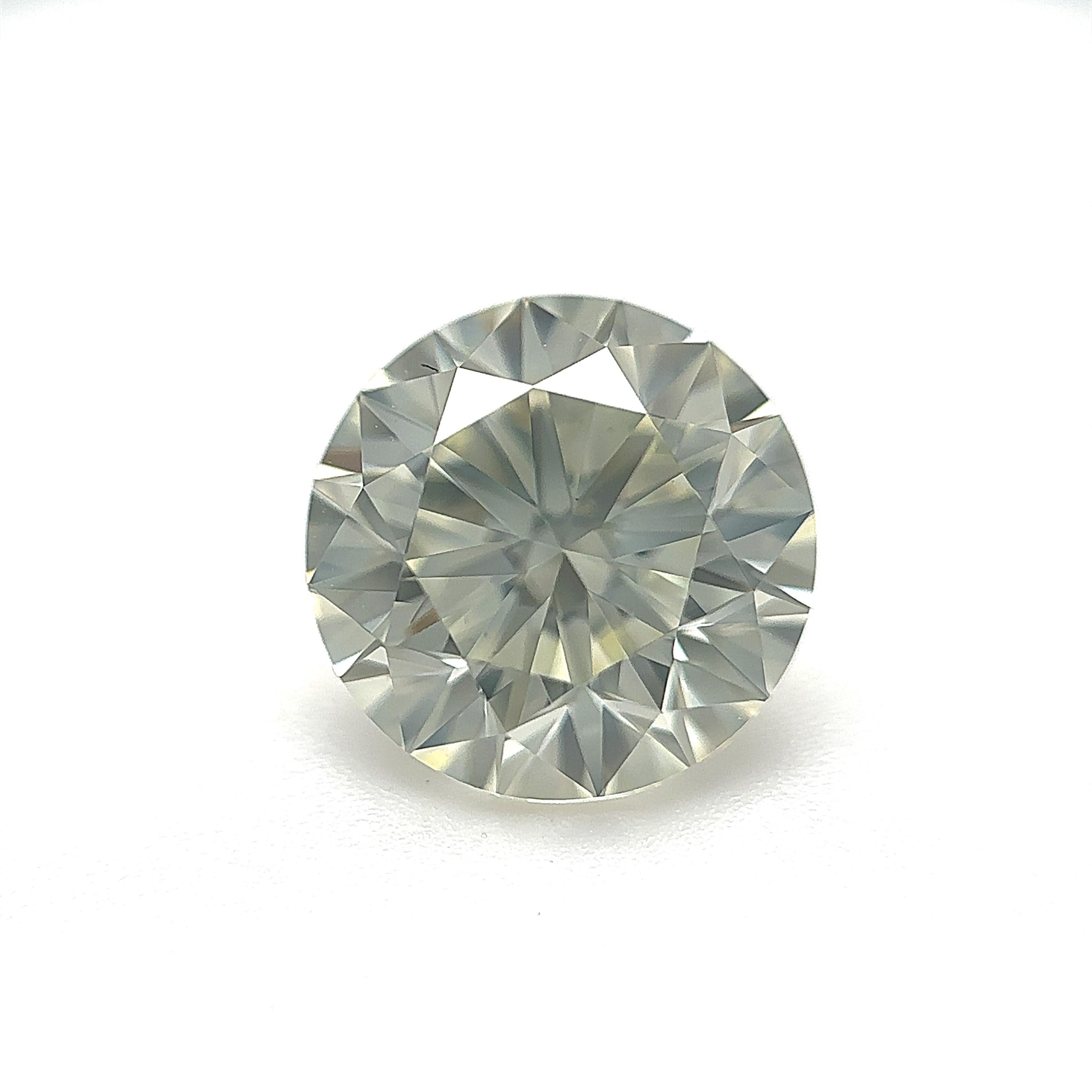 GIA Certified 2.84 Carat Round Brilliant Natural Diamond Loose Stone (Customization Option)

Couleur : A&M
Clarté : VVS2

Idéal pour les bagues de fiançailles, les alliances, les colliers et les boucles d'oreilles en diamant. Contactez-nous pour