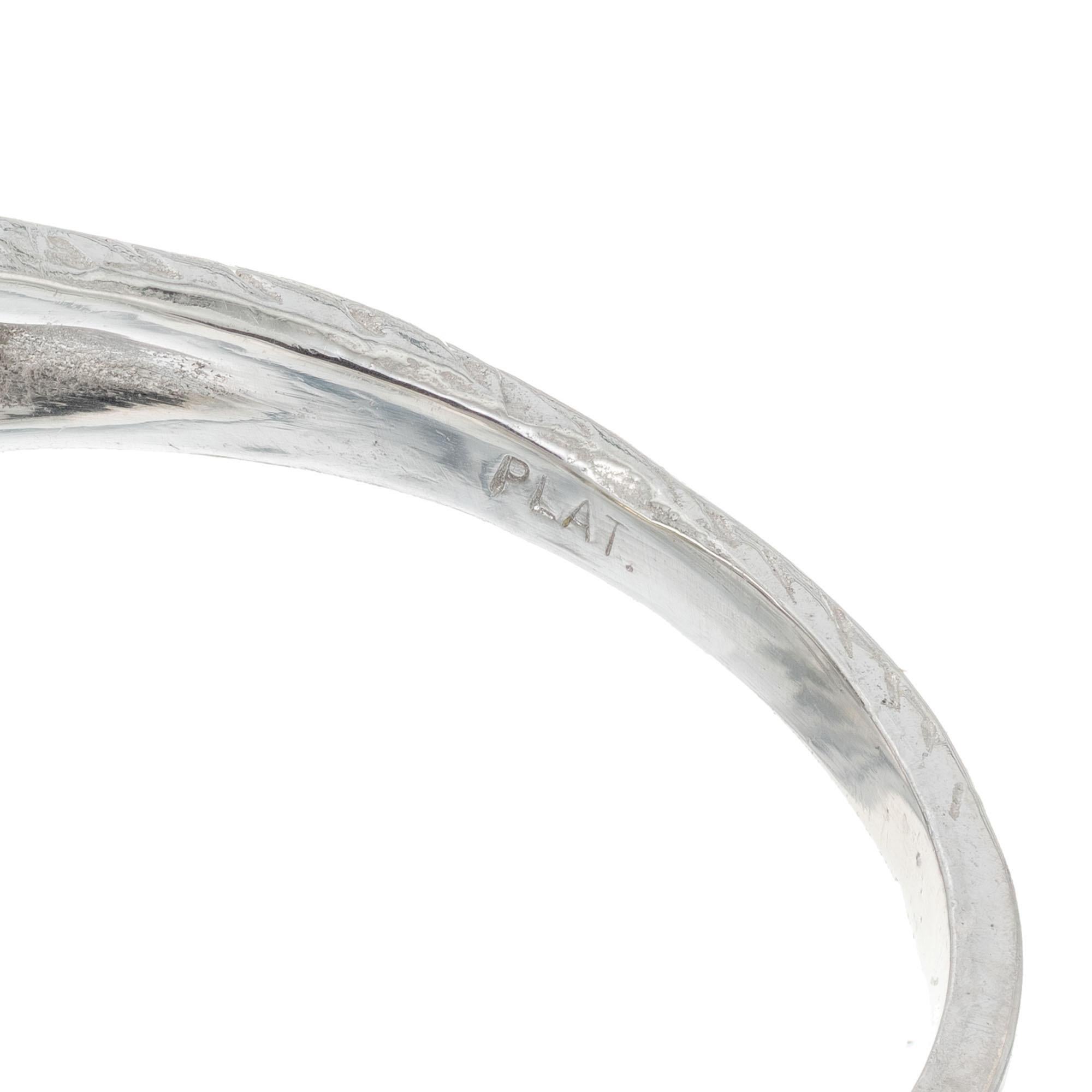 Women's GIA Certified 2.89 Carat Alexandrite Diamond Platinum Engagement Ring For Sale