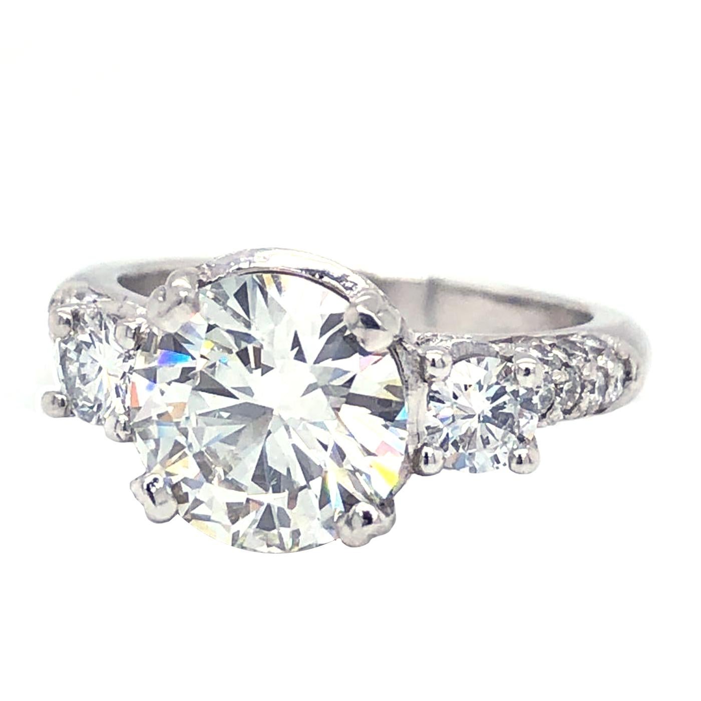 2.9 carat diamond ring