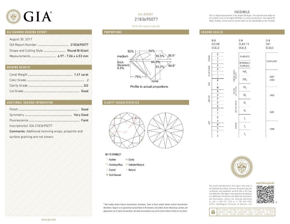 GIA-zertifizierte 2.93 Karat Diamant-Ohrstecker mit lebhaften Diamanten (Moderne) im Angebot