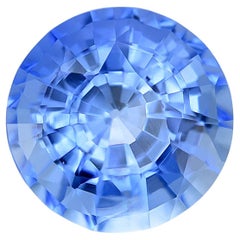 GIA Certified 2.99 Carats Blue Sapphire