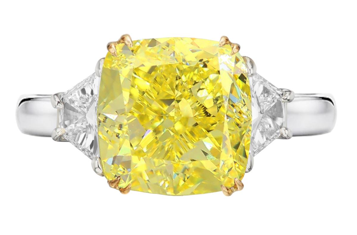 3ct yellow diamond best sale