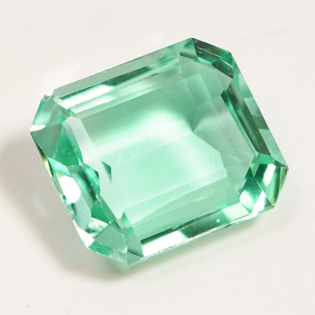 Emerald Cut GIA Certified 3 Carat NO OIL Colombia Emerald Loose Gemstone For Sale