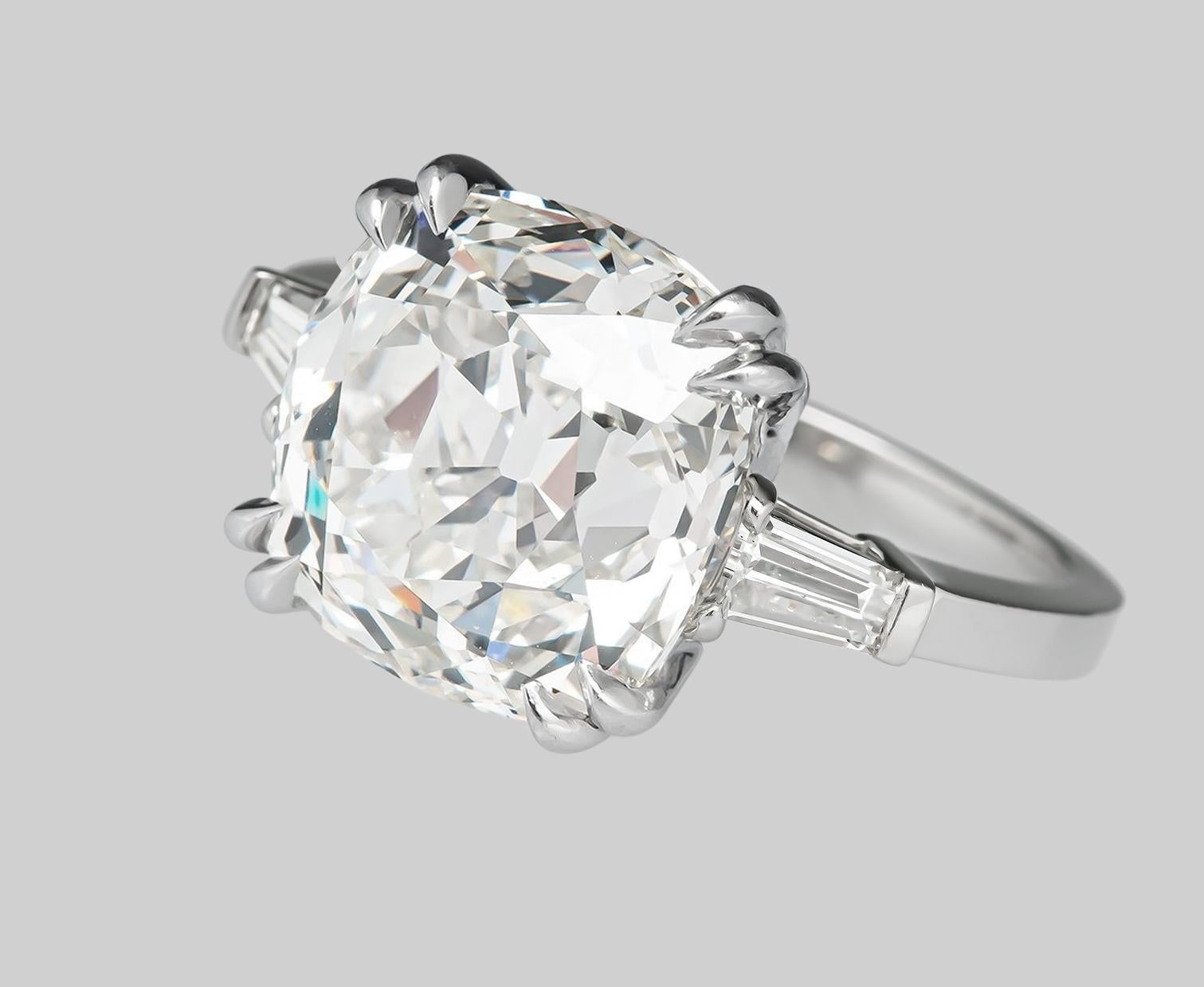 This is a masterpiece of unparalleled elegance consider is a 3 carat flawless D color old mine diamond ring. This extraordinary jewel is a testament to the exceptional craftsmanship and rarity that define the pinnacle of luxury.

The setting has