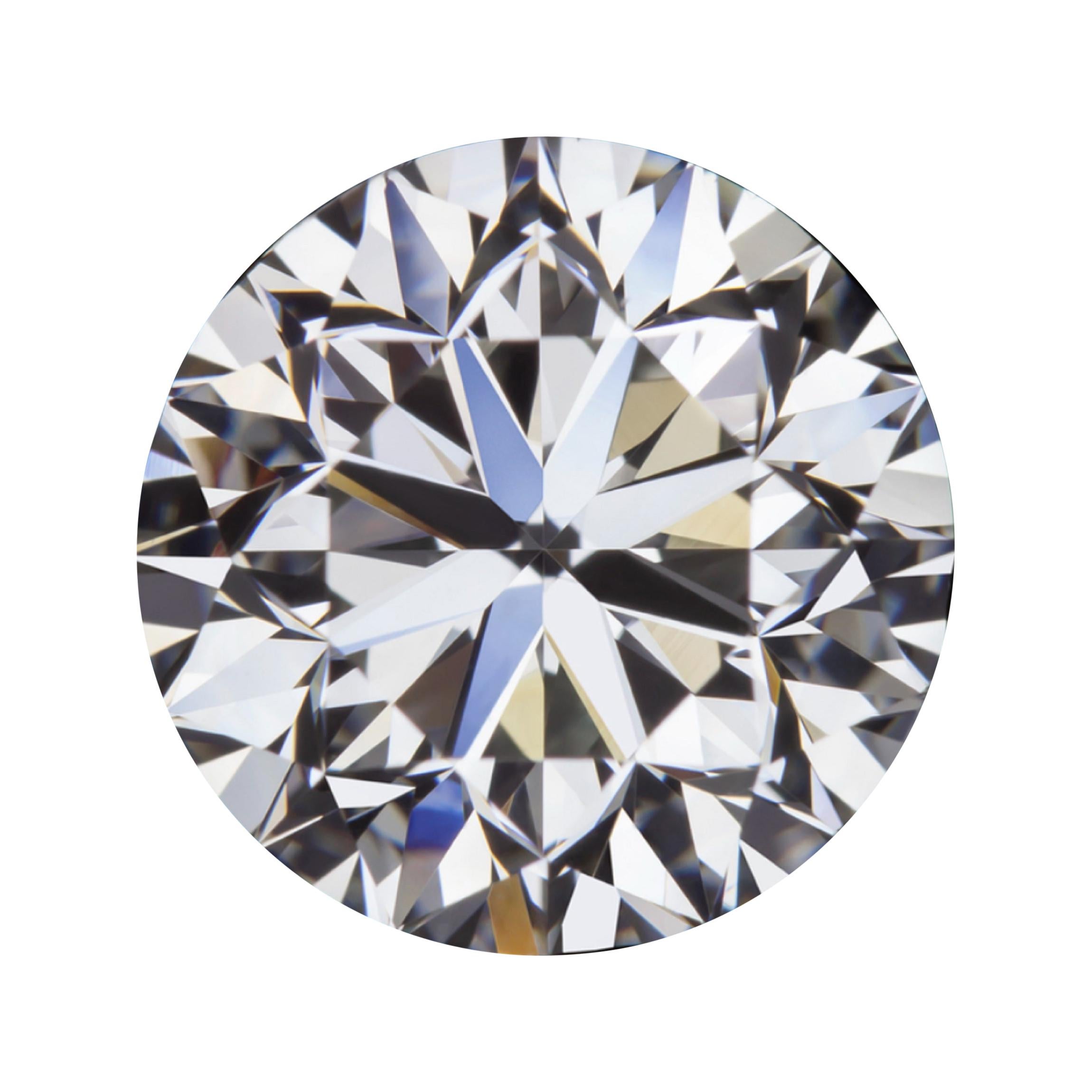 GIA-zertifizierter 3 Karat Diamant im runden Brillantschliff im Angebot bei  1stDibs