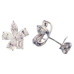 Pendientes de diamantes de 3,00 quilates con certificado GIA