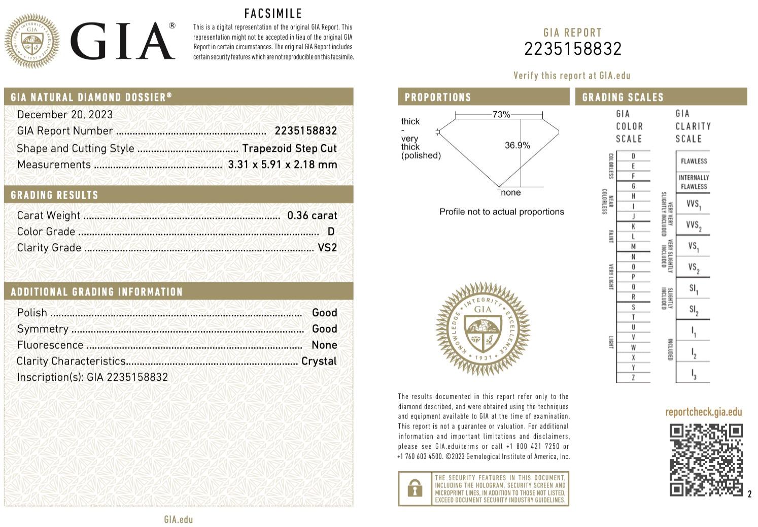 GIA Certificado 3,00 Quilates Corte Esmeralda Diamante Amarillo Intenso Fantasía Anillo de 3 Tres en venta 1