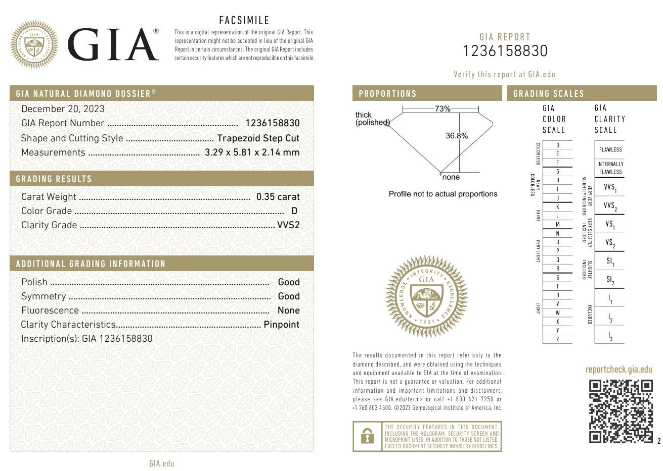 GIA Certificado 3,00 Quilates Corte Esmeralda Diamante Amarillo Intenso Fantasía Anillo de 3 Tres en venta 2