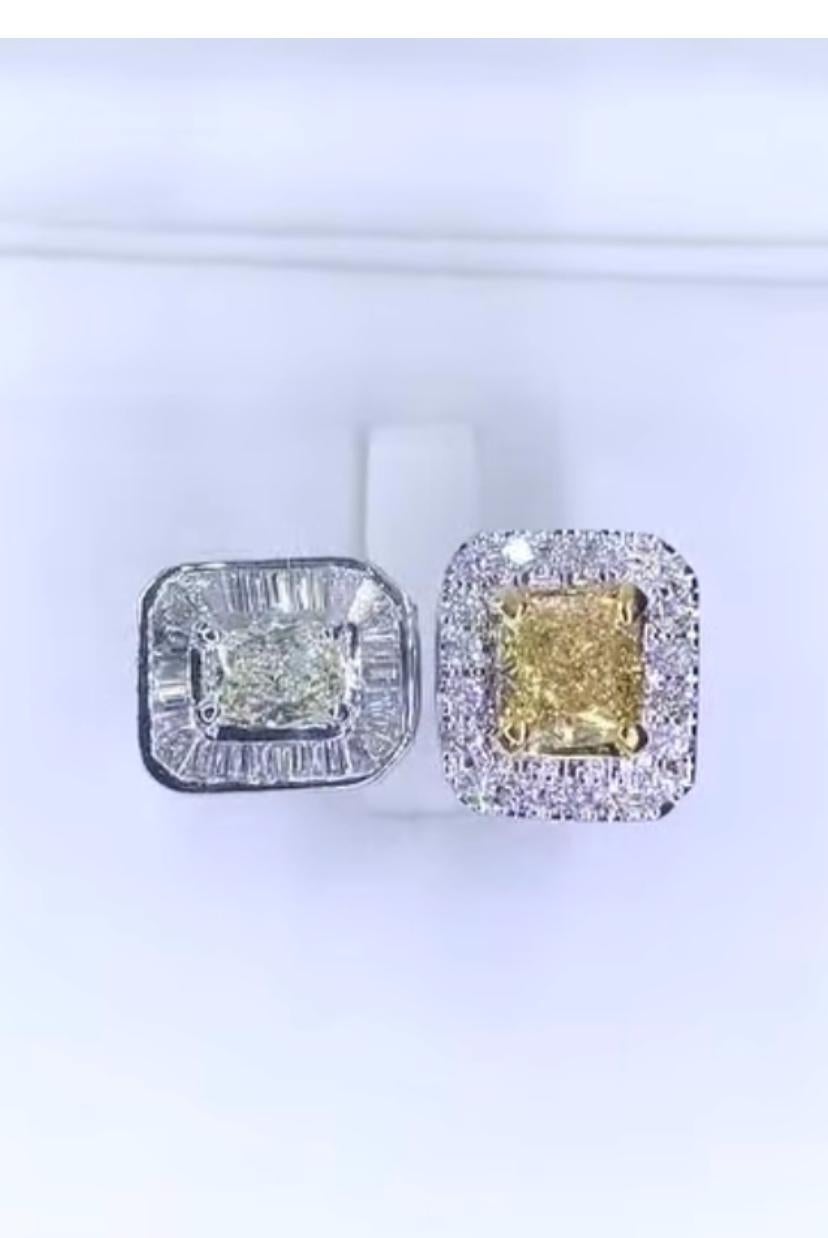 An exclusive masterpiece twisted ring, so delicate and elegant design.
Fancy diamond. with their vibrant and intense color, is extremely rare and prized for their unique beauty.
Add a touch of color on your look, and elevate your sophistication, and
