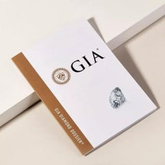 GIA Certificado 3.00 Ct F/VS1 Corazón y Redondo Collar de Diamantes Toi Et Moi Oro 18K